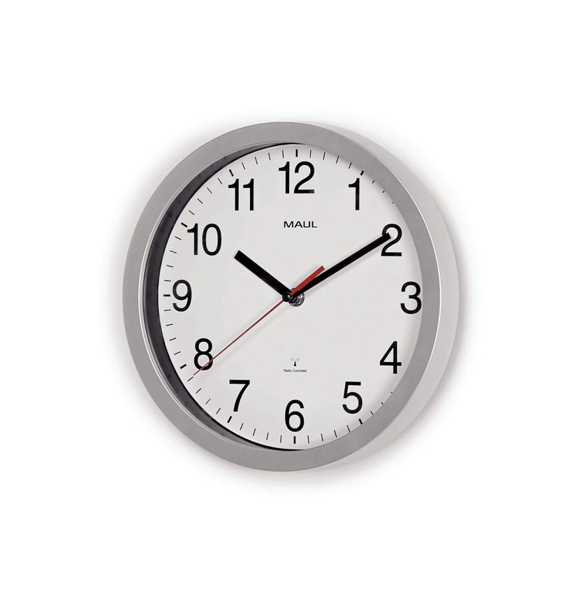Zegar Ścienny Maulrun 25Rc Srebrny