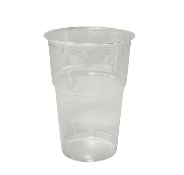 Plastikowy kubek Papstar 250 ml model O7.8 cm 50 szt