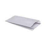 Torebka Papierowa z Fałdą Biała 150x65x370mm  A'1000