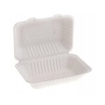 Pojemnik z Trzciny Cukrowej Menubox Półobiad 23x15,8cm A'50  /LoveNature