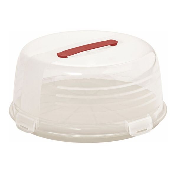 Pojemnik na tort Kremowa Transparent Curver 172572