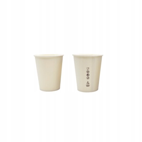 Kubek Papierowy Biały 150ml śr.70mm 50szt.  /Love Nature