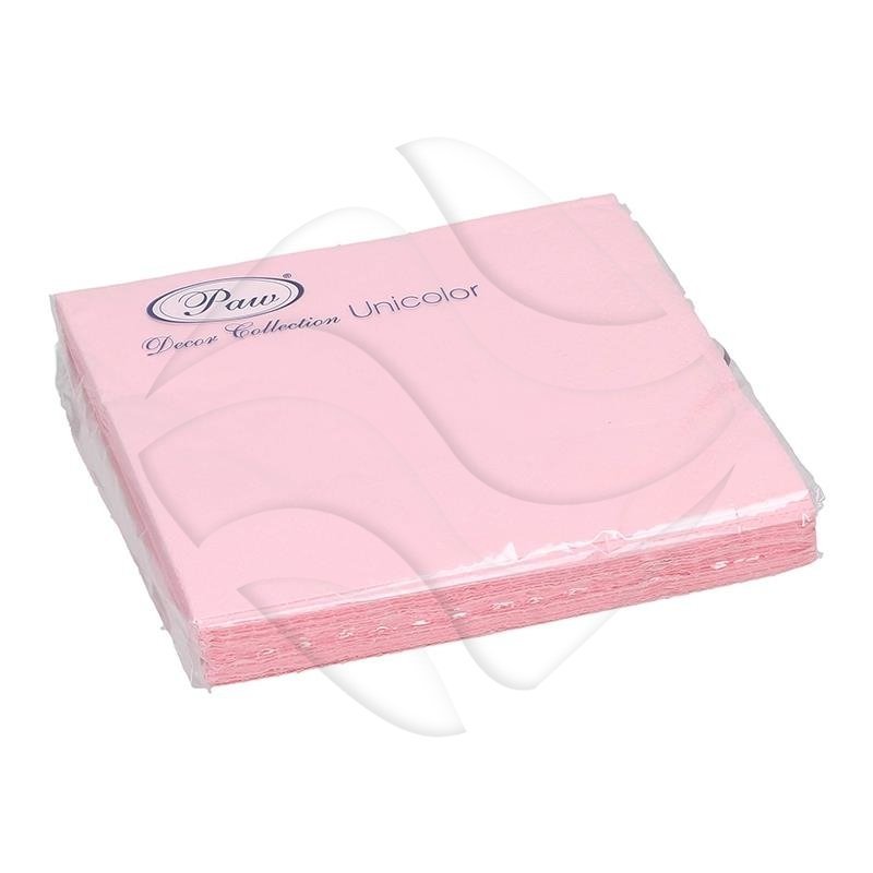Serwetki 33x33cm A'20 (SDL110004) Rosa /Paw
