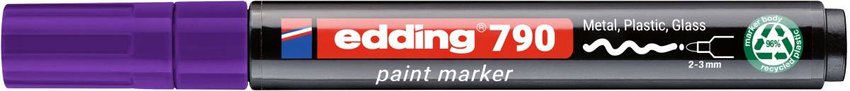 Marker olejowy e-790 EDDING PCR fioletowy
