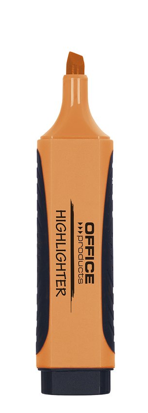 Zakreślacz OFFICE PRODUCTS z gumowym uchwytem 2-5mm pomarańczowy