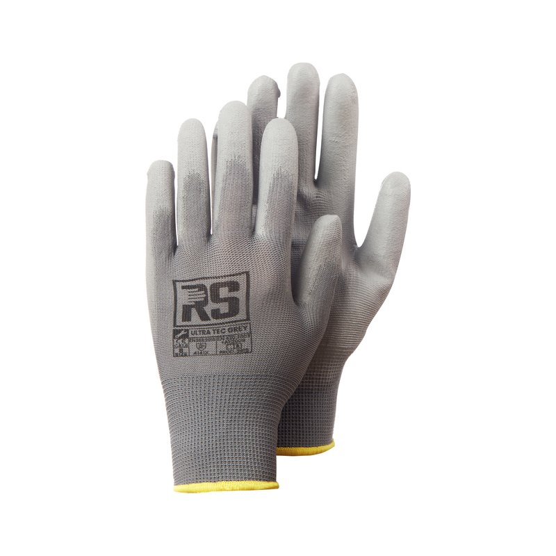Rękawice RS Ultra Tec Grey Dziane Rozm.6 Szare   /RS-Schutz