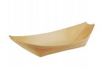 Miseczki drewniane Fingerfood łódka 11cm 50szt Papstar