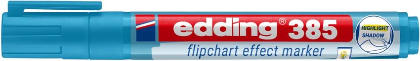 Marker do efektów na flipchartach e-385 EDDING jasnoniebieski