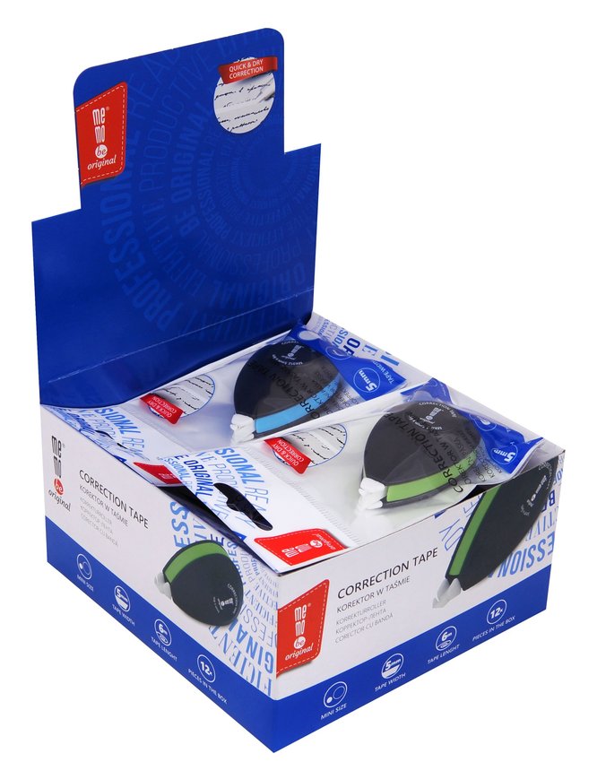Korektor W Taśmie Memobe Mini 5Mm X 6M 1 Szt. Etui