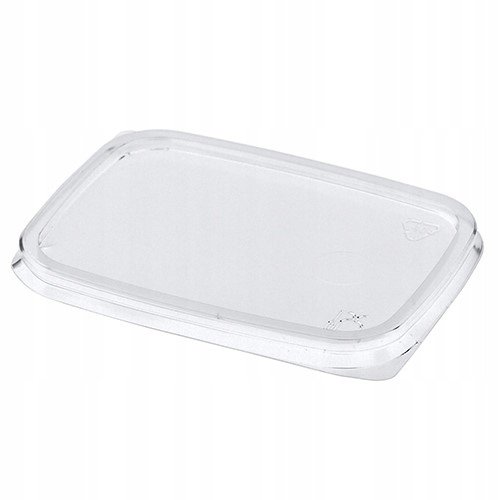 Pokrywki PP Papstar do pojemników 200-500ml 14x19 5cm czworokąt 100szt