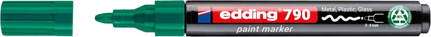 Marker olejowy e-790 EDDING PCR zielony