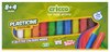 Plastelina Cricco 12 Kolorów (8X Regular+ 4X Brokat)