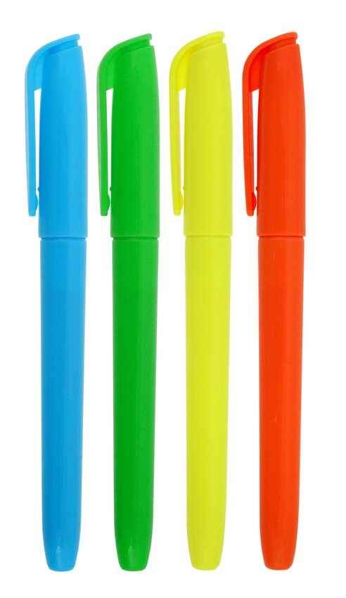 Zakreślacz Memobe W Pisaku 4-Kol. Etui