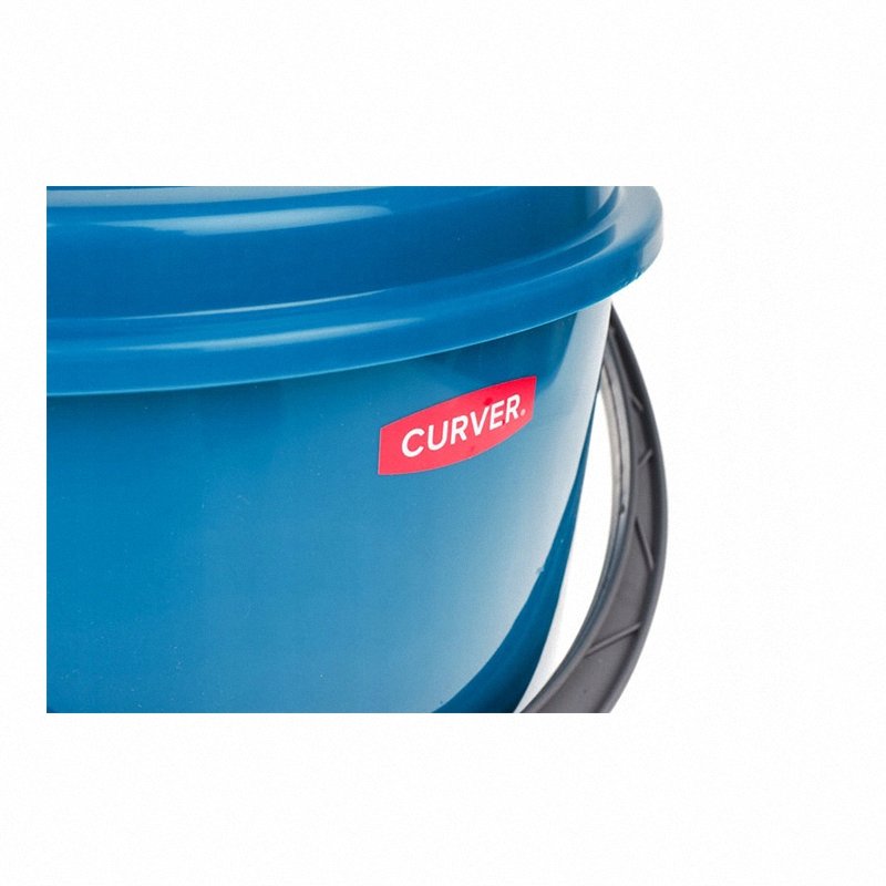 Curver wiadro z pokrywą 16L niebieskie model 235235
