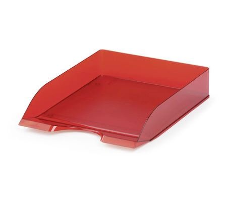 Szufladka Na Dokumenty Basic Czerwona Przezroczysta /Durable 1701672003 [WYPRZEDAŻ]