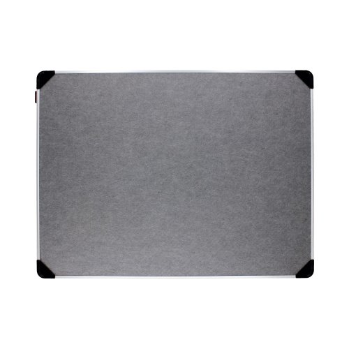 Tablica Filcowa Memobe Idea Edge, Powierzchnia Popielata, Rama Aluminiowa, 60X45 cm
