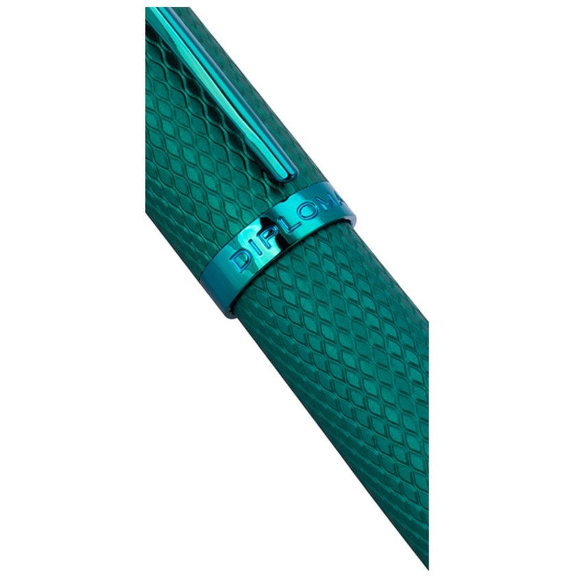 Pióro wieczne DIPLOMAT Viper guilloche F zielony