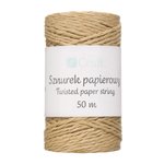 Sznurek Papierowy 50m [DPSZ-019] Kraft /DpCraft