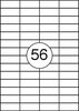 Etykiety Samoprzylepne 52,5x21mm  /Office Products