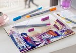 Pisak Akwarelowy Goldfaber Aqua Dwustronny Kol. 284 Faber-Castell