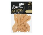 Balony Beauty&Charm, pastelowe cieliste 12"/ 10 szt. /GoDan