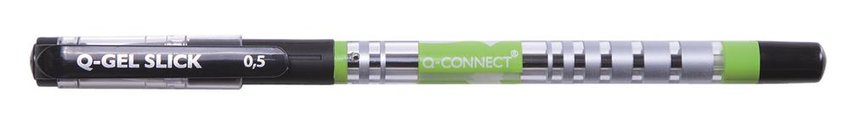 Długopis Żelowo-Fluidowy Q-Connect 05mm Czarny