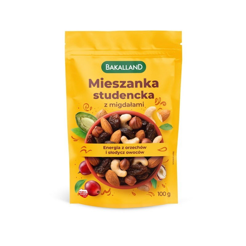 Mieszanka Studencka Z Migdałami Bakalland 100g