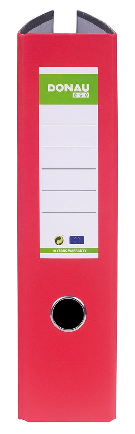 Segregator DONAU ECO A4/80mm grzbiet czerwony