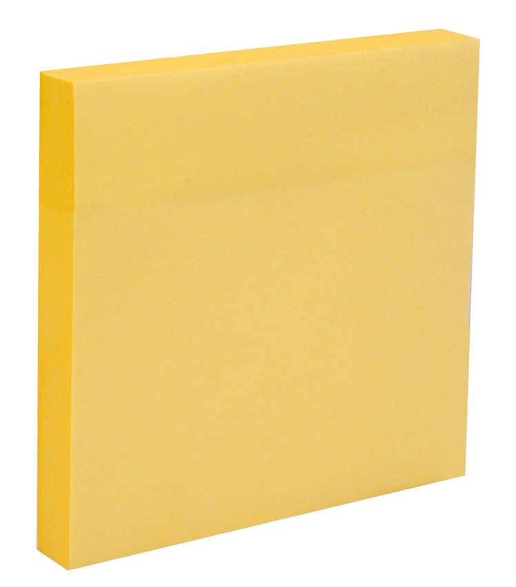 Bloczek Samoprzylepny 75x75 100k Żółty /Memobe
