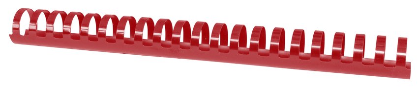 Grzbiety do bindowania OFFICE PRODUCTS A4 285mm (270 kartek), 50 szt., czerwone