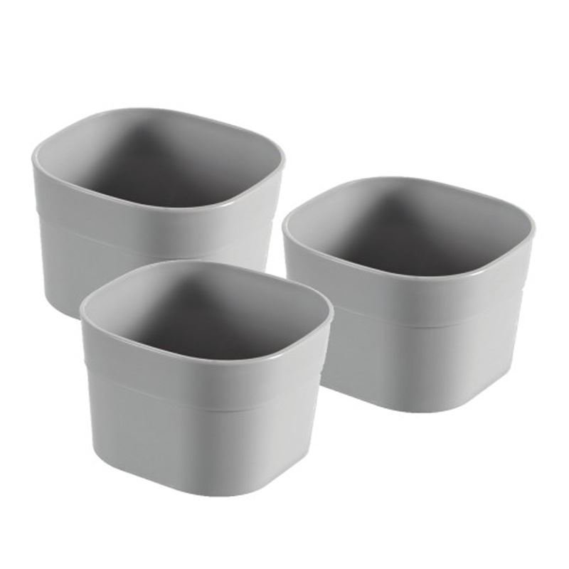 Organizer do szuflady Infinity XS zestaw 3 szt jasnoszary Curver