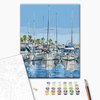 Malowanie po numerach BRUSHME 40x50 cm jachty 1 szt.