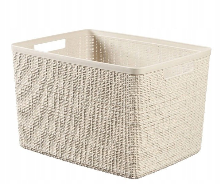 Koszyk Jute L 20l Kremowy / Curver 245373