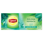 Herbata Lipton Zielona Z Nutą Mięty 20 Torebek