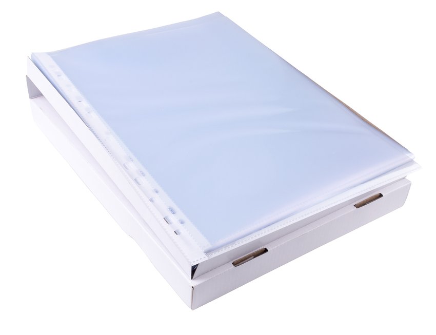 Koszulki na dokumenty DONAU PP A4 krystal 150mikr., 50szt., w pudełku