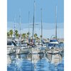 Malowanie po numerach BRUSHME 40x50 cm jachty 1 szt.
