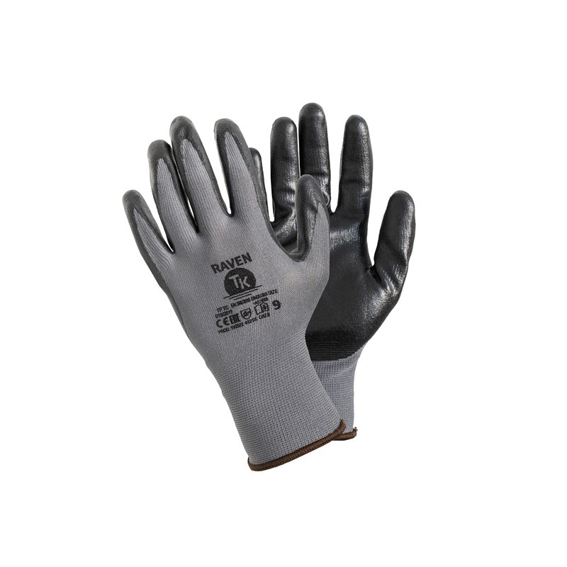 Rękawice Raven TK Montażowe Rozm. 11 Szare  /TK Gloves
