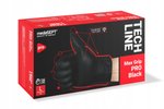Rękawice Nitrylowe Bezpudrowe Czarne Max Grip PRO L 100szt. /Medasept