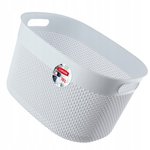 Kosz Curver Filo rozmiar L biały pojemność 18L