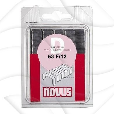 Zszywki Novus "D" 53 F/12 600szt. 042-0377