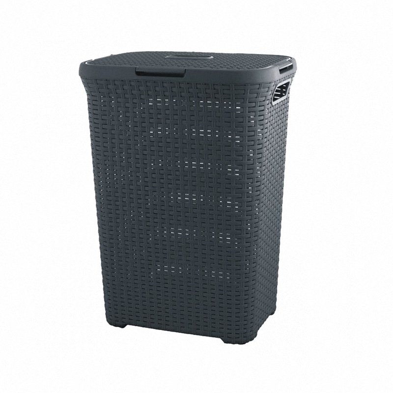 Kosz na pranie Style 40L ciemny szary Curver 193013