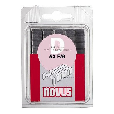 Zszywki Novus "D" 53 F/6 1200szt. 042-0374