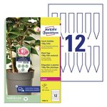 Tabliczka do oznaczania roślin do zadruku foliowa (10 arkuszy) 100x20mm No.T3005-10 /Avery