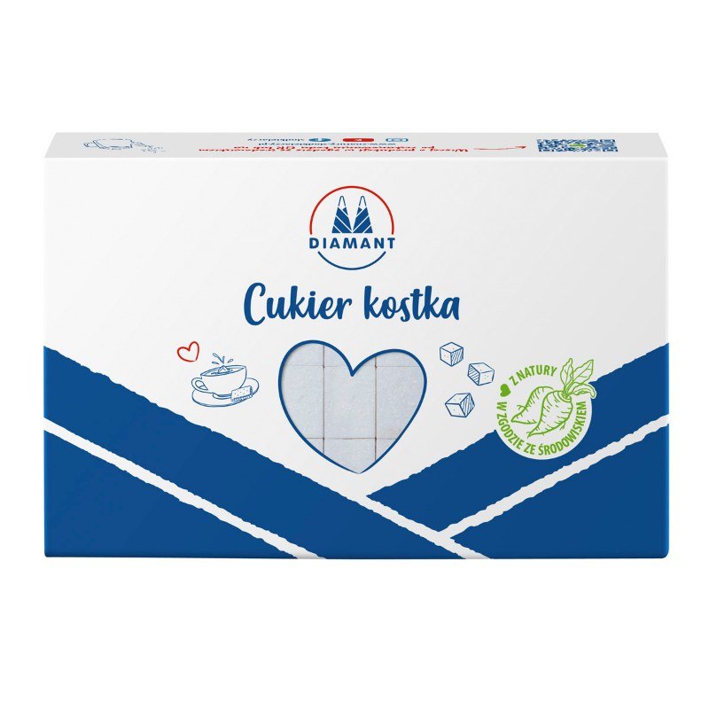 Cukier Biały Diamant W Kostkach 1kg