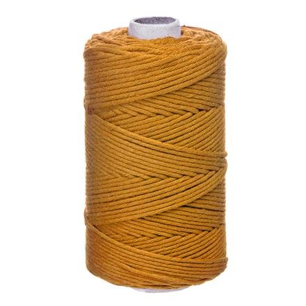 Sznurek Bawełniany Skręcany 3mm 100m Miodowy / DpCraft