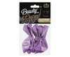 Balony Beauty&Charm, platynowe j.fioletowe 12"/ 7 szt.  /GoDan