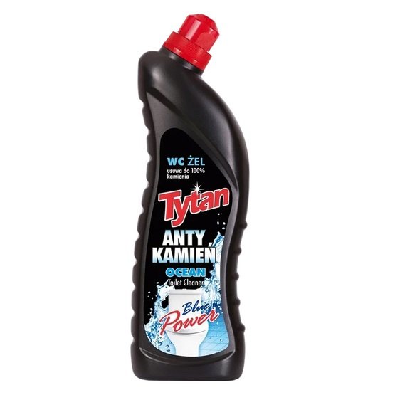 Tytan Żel do Wc 700ml Anty Kamień Blue Power