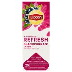 Herbata Lipton Refresh Czarna Czarna Porzeczka 25 Torebek