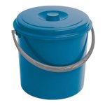 Curver wiadro z pokrywą niebieski model 235232 10L