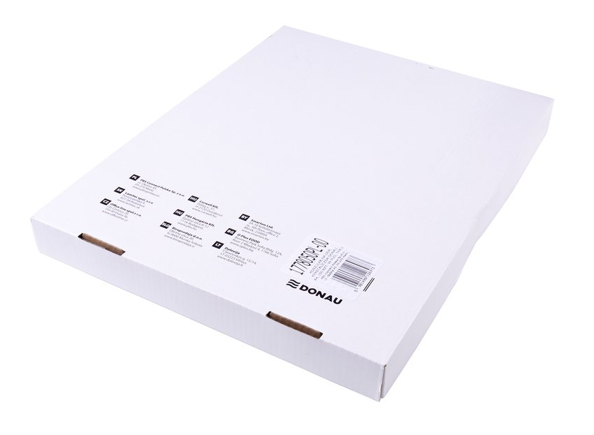 Koszulki na dokumenty DONAU PP A4 krystal 150mikr., 50szt., w pudełku